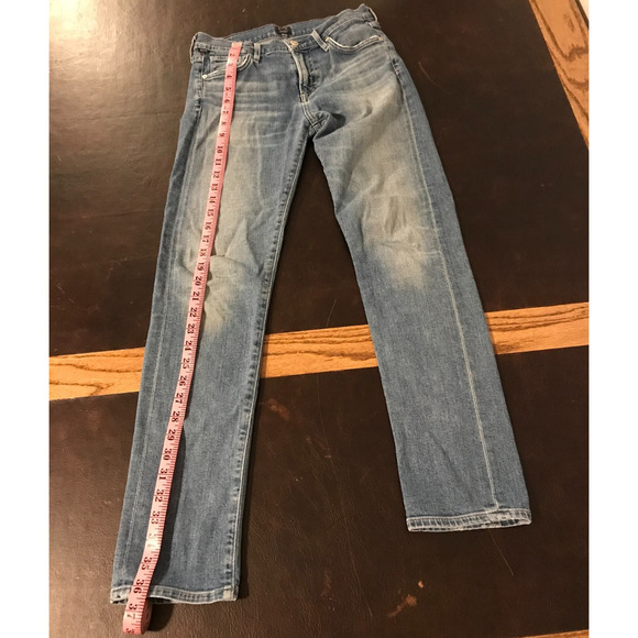 Citizens of Humanity Women's Jazmin Ankle Cuffed slim Straight - Size 24 - Picture 8 of 12